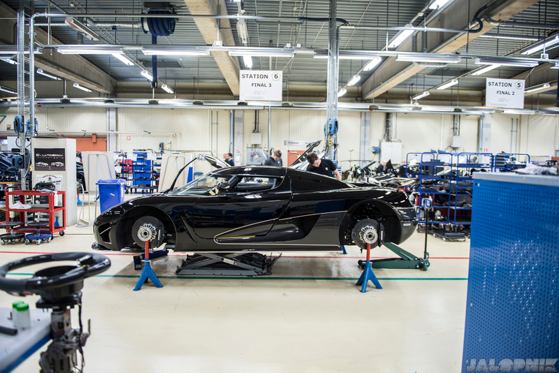 Illustration for article titled Take A Tour Of The Hangar Where Koenigsegg Builds Amazing Cars
